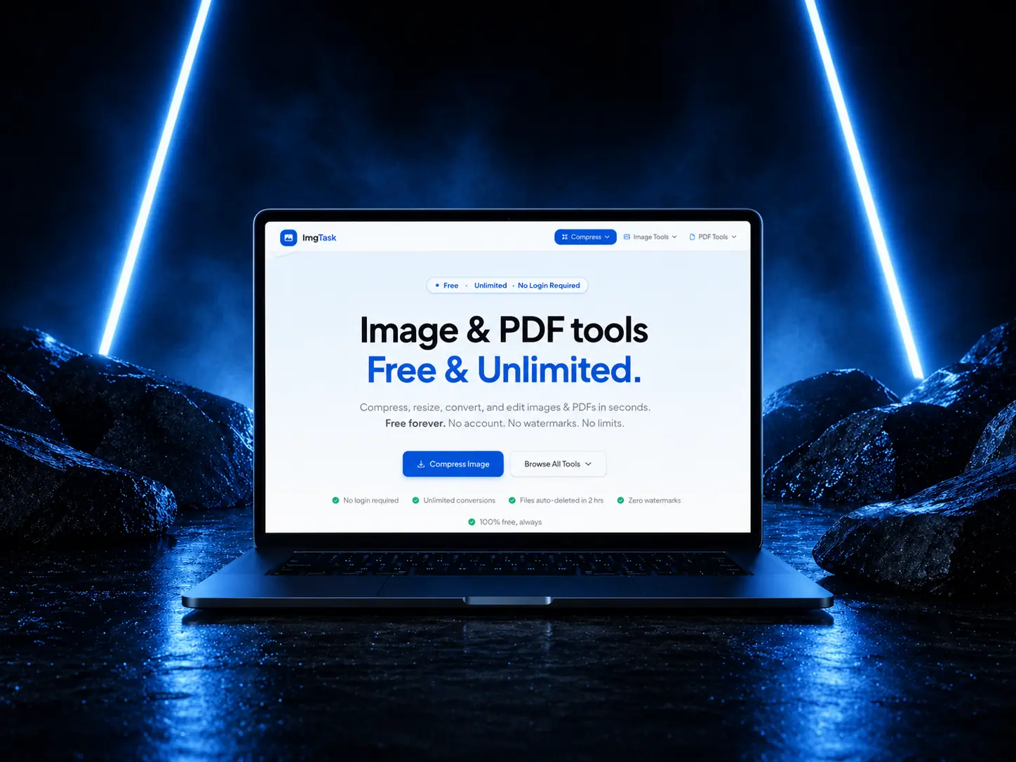ImgTask project mockup
