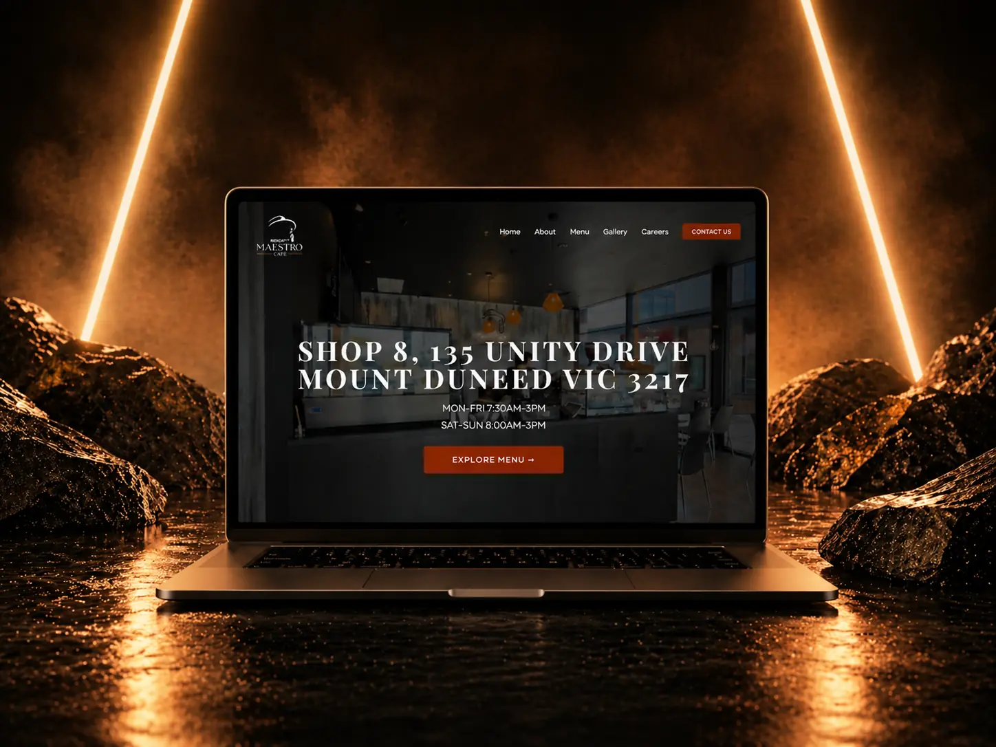 Project Maestro project mockup