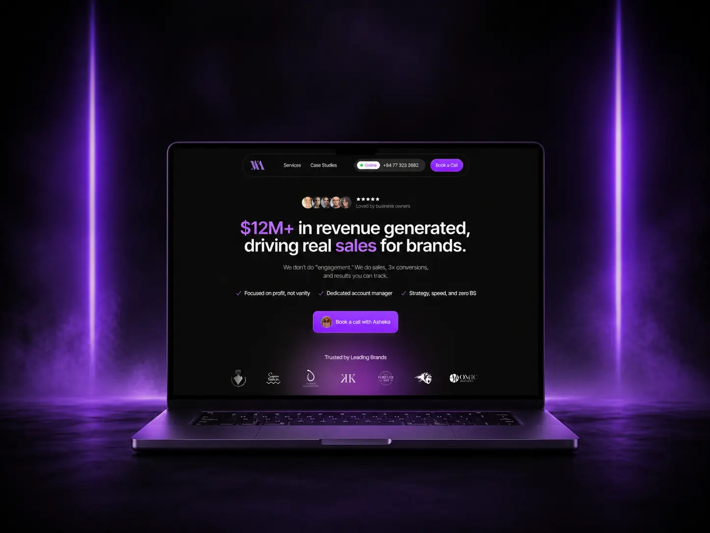 VMove Media project mockup