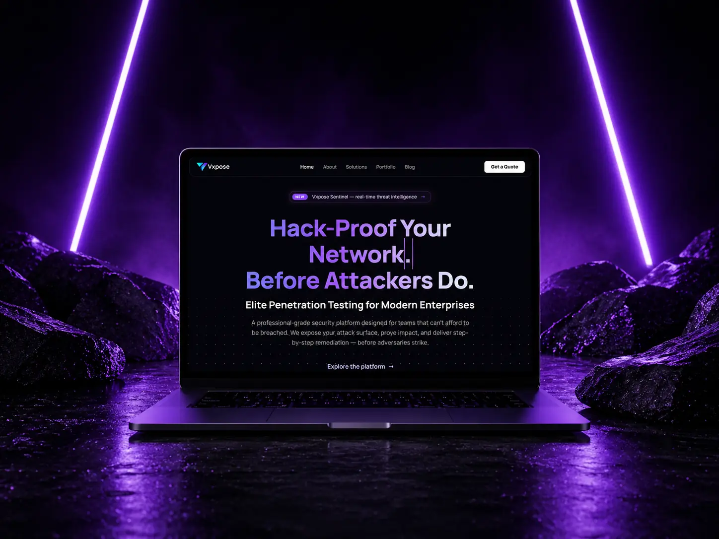 VXpose project mockup